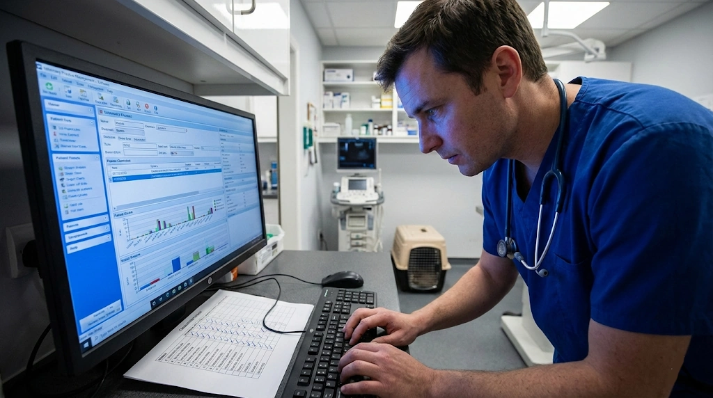 HIR-digital Gestión híbrida de documentos legales veterinarios en la clínica diaria.